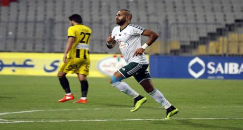 المصري يرفض مزاحمة الزمالك على المركز الثالث ويتعادل أمام المقاولون